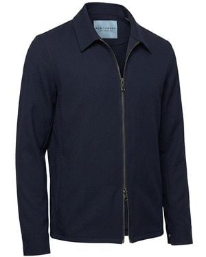 Ron Tomson Shirt Jacket - Blue