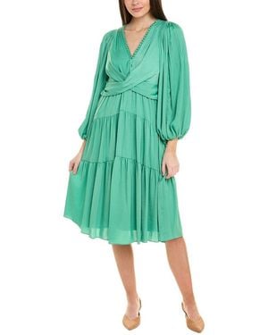 Kobi Halperin Vienna Midi Dress - Green