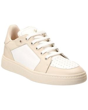 Giuseppe Zanotti Gz/94 Leather Trainer - White
