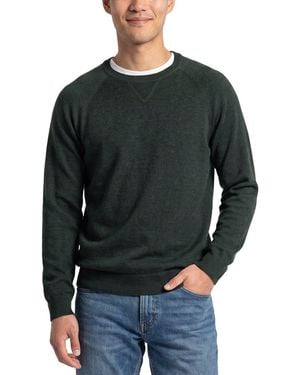Forte Cashmere 100% Cashmere Crewneck 100% Cashmere Jumper - Black