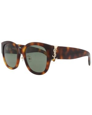 Saint Laurent 54mm Sunglasses - Brown