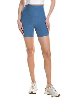 Beyond Yoga Spacedye Keep Pace 5In Short - Blue