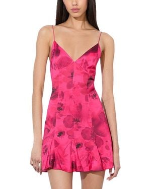 Alice + Olivia Julietta Slip Mini Dress - Pink