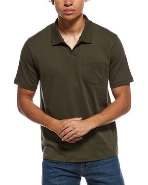 Vince Johnny Collar Shirt - Green