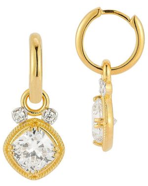 Reiss 14K 5.12 Ct. Tw. Lab-Grown Diamond Hoop Earrings - Metallic