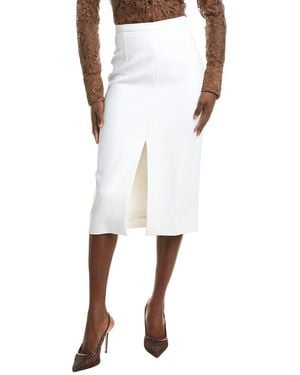 Michael Kors Front Slit Skirt - White