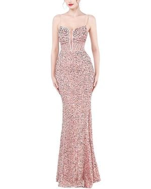 KALINNU Maxi Dress - Pink