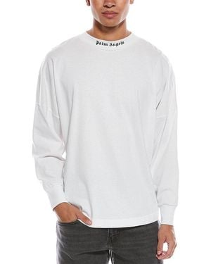 Palm Angels Classic Logo Over T-Shirt - White
