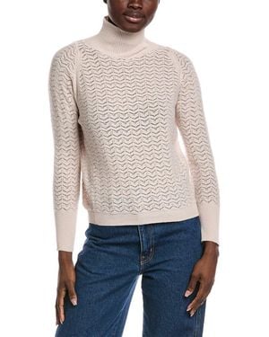 Malo Cashmere Donna Wool & Cashmere-Blend Sweater - White