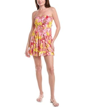 Tiare Hawaii Hoku Mini Dress - Red