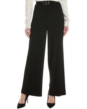 Joseph Ribkoff Pleated Pull-On Pant - Black