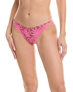 LSPACE Fused Billie Bitsy Bikini Bottom - Pink
