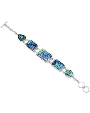 Samuel B. Pearl Toggle Bracelet - Blue
