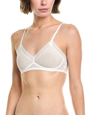 Else Kaia Soft Triangle Bra - White