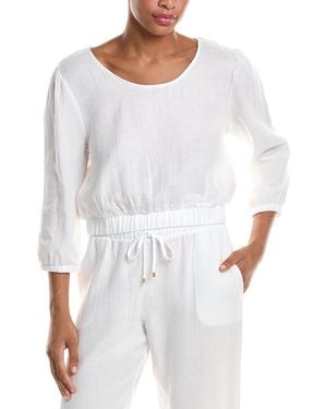 Hanro Sleep & Lounge Muslin Top - White