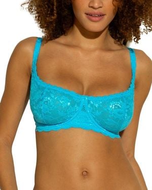 Cosabella Never Say Never Balconette Bra - Blue