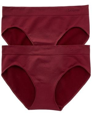 Le Mystere 2Pk Seamless Comfort Hipster - Red