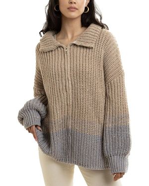 In Things Sequin Cardigan - Brown