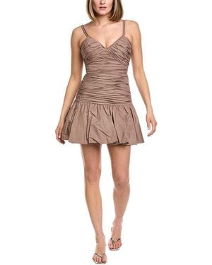 AMUR Annamarie Mini Dress - Natural