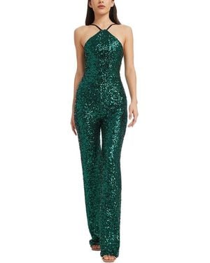 Dress the Population Darian Jumpsuit - Green