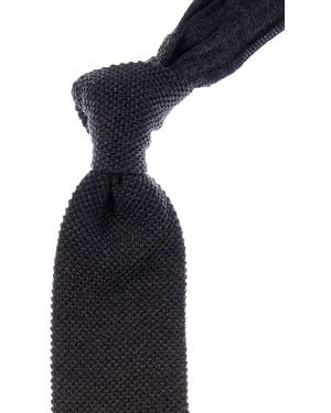 Brunello Cucinelli Wool Tie - Blue