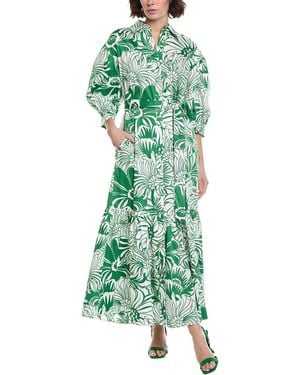 Borgo De Nor Bianca Maxi Dress - Green