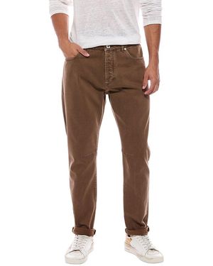 Brunello Cucinelli Leisure Fit Jean - Brown