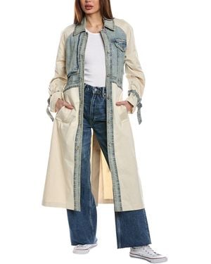 AllSaints Dayly Trench Coat - White