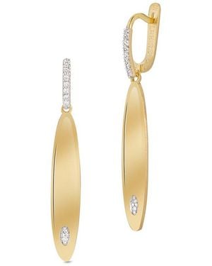 Reiss 14K 0.15 Ct. Tw. Diamond Earrings - White