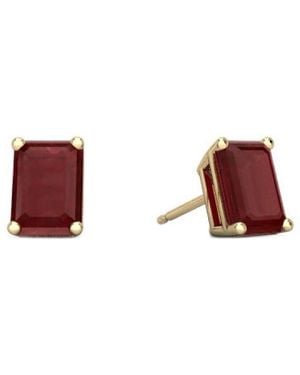 Forever Creations USA Inc. Signature Collection 14k 2.00 Ct. Tw. Ruby Earrings - Red