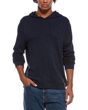 Onia Slub Pullover Hoodie - Blue