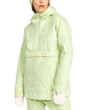 Roxy Radiant Lines Overhead Snow Jacket - Green