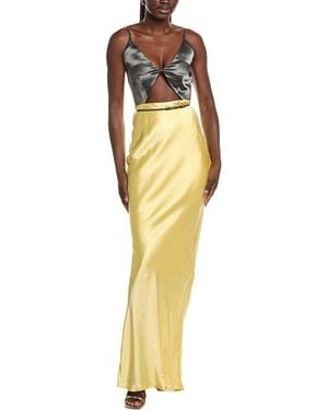 Paris Georgia Basics Katie Maxi Dress - Yellow