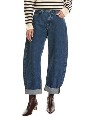 FRAME Frame The Bubble Lavish Barrel Leg Jean - Blue
