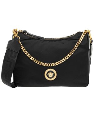 Versace La Medusa Shoulder Bag - Black