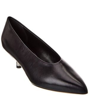 Isabel Marant Ebisa Leather Pump - Black