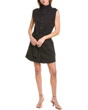 Grey State Dress - Black