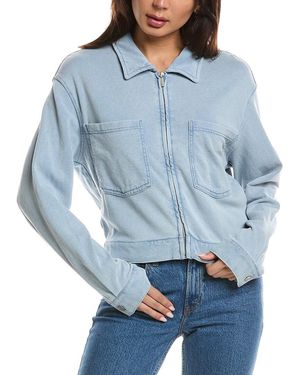 Z Supply Heritage Knit Denim Jacket - Blue