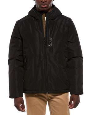 Nautica Hooded Rain Jacket - Black