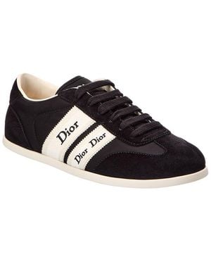 Dior Ribbon Canvas & Suede Sneaker - Black