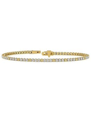 Lab Grown Diamonds 14K 3.29 Ct. Tw. Lab-Grown Diamond Tennis Bracelet - White