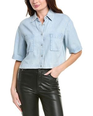 Rag & Bone Ultra Featherweight Lenna Top - Blue