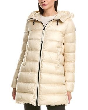 Moncler Down Puffer Jacket - Natural