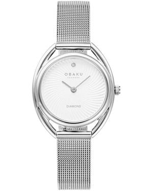 Obaku Juvel Watch - White