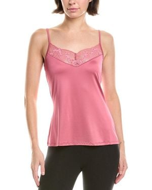 Hanro Eva V-Neck Camisole - Pink
