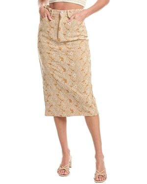 En Saison Eliza Midi Skirt - Natural