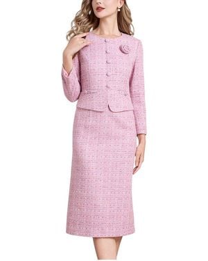 LEBRIN ATELIER Midi Dress - Pink