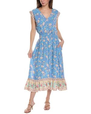 Walker & Wade Allison Maxi Dress - Blue