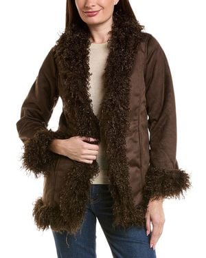 Scotch & Soda Mongolian Jacket - Brown