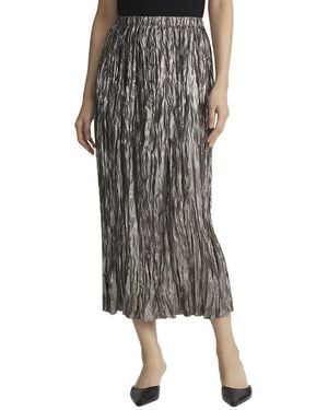 Lafayette 148 New York Pull-On Midi Skirt - Multicolour